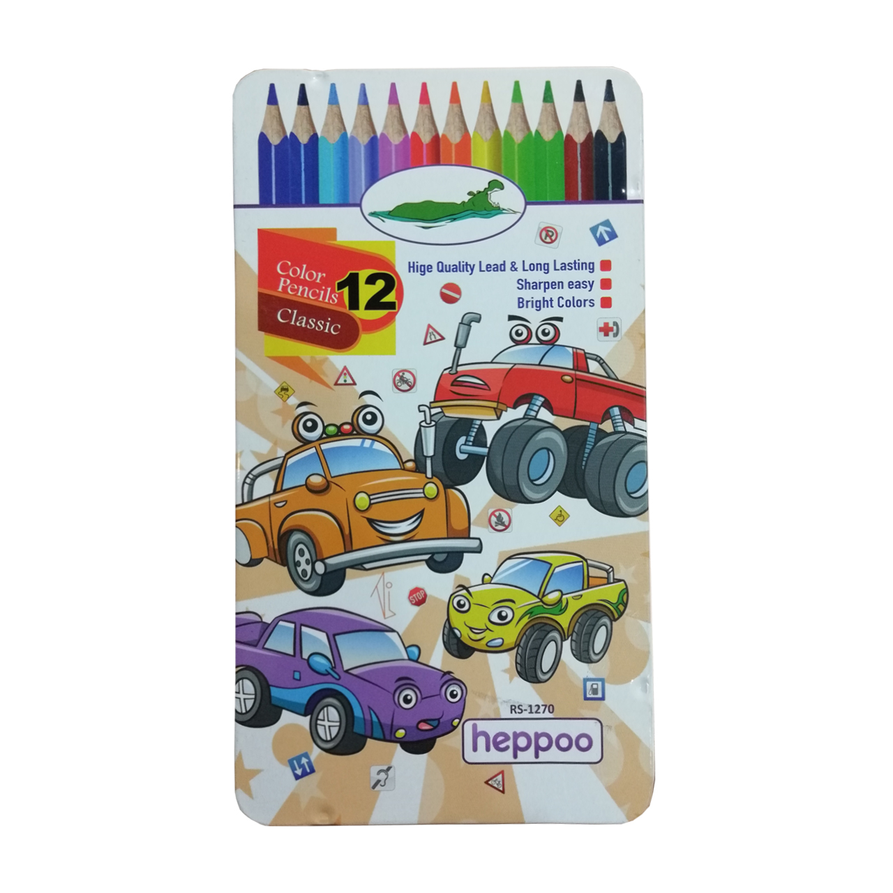 مداد رنگی 12 رنگ هپو کد 765