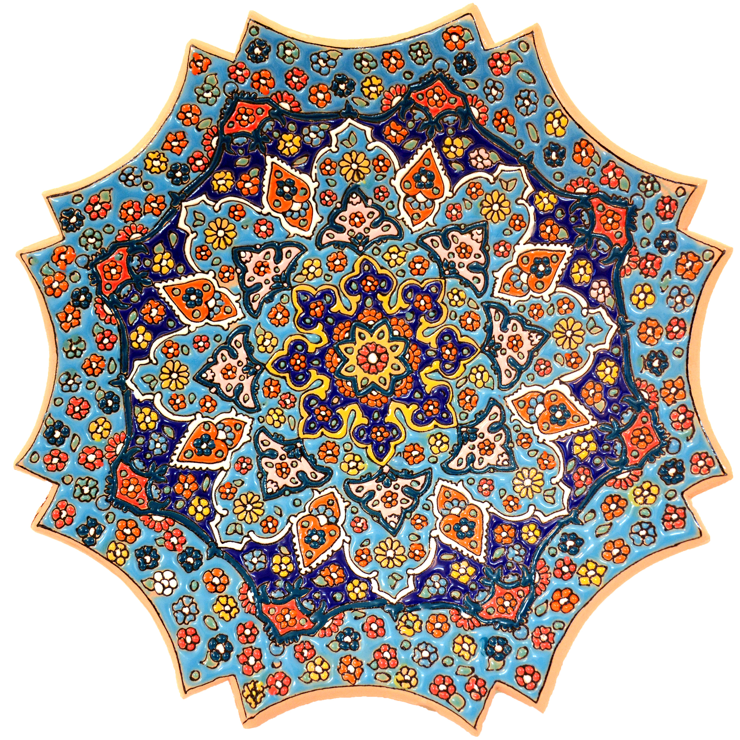 بشقاب میناکاری کد C-113