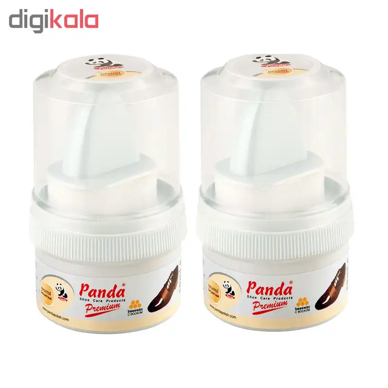 واکس کفش ساتل کد 23 بسته 2 عددی