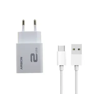 شارژر دیواری آرسون مدل AN-27 به همراه کابل تبدیل USB-C