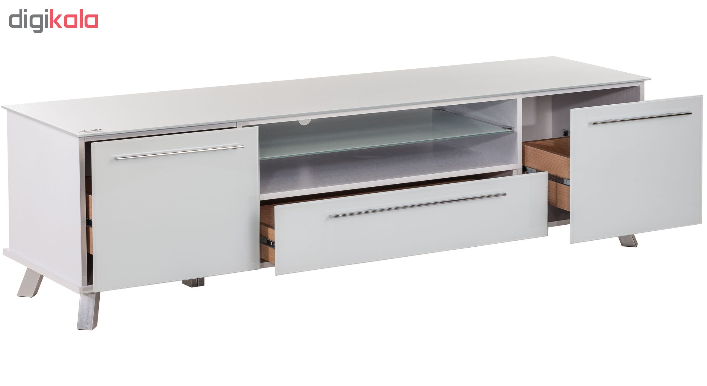 میز تلویزیون آیلکس مدل OPAL-WHITE-180