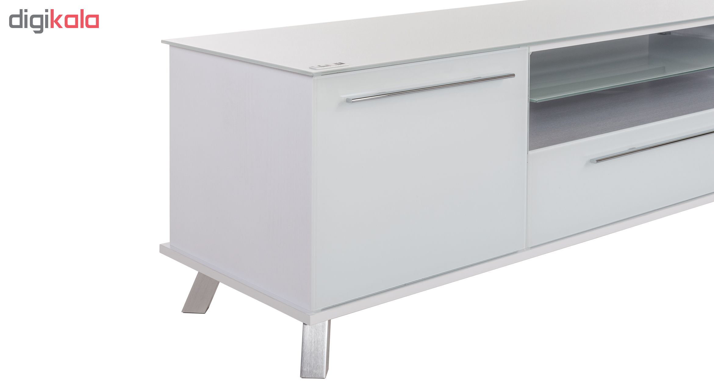میز تلویزیون آیلکس مدل OPAL-WHITE-180
