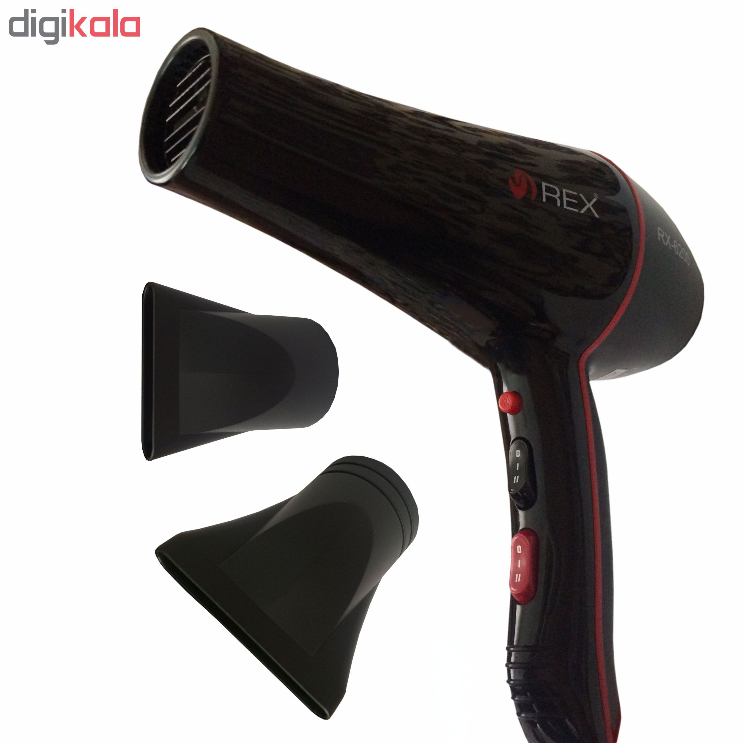 سشوار حرفه ای رکس مدل RX-6200 سشوار حرفه ای رکس مدل RX-6200