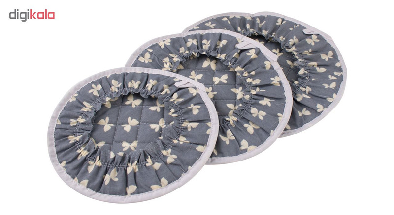 ست دم کنی 3 تکه طرح پروانه کد SH-1577
