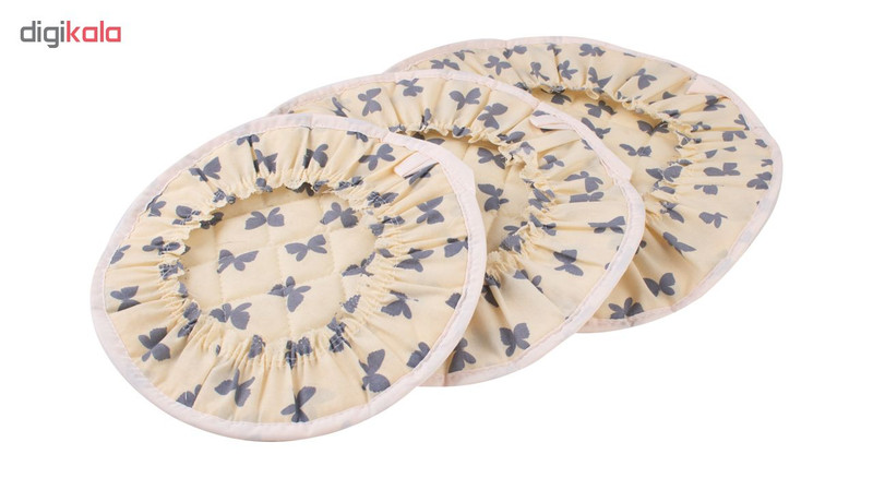ست دم کنی 3 تکه طرح پروانه کد SH-1575