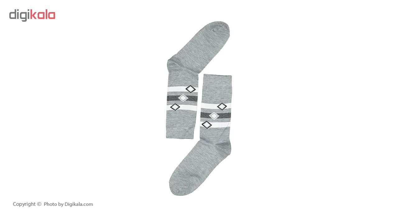 جوراب مردانه مدل G.004 بسته 12 عددی