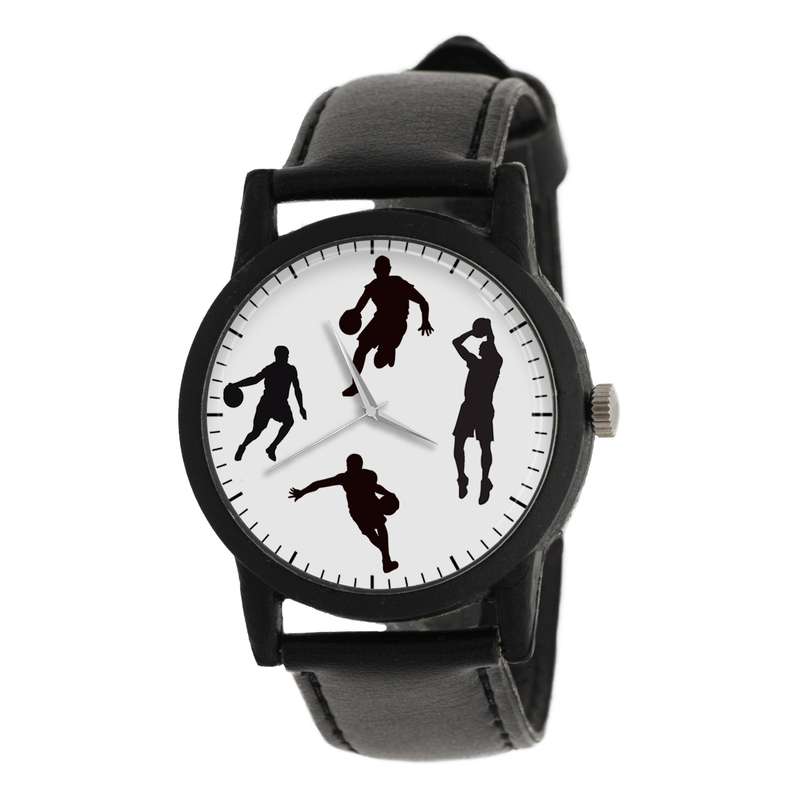 ساعت مچی عقربه ای مردانه طرح بسکتبال مدل LF1235 ساعت مچی عقربه ای مردانه طرح بسکتبال مدل LF1235