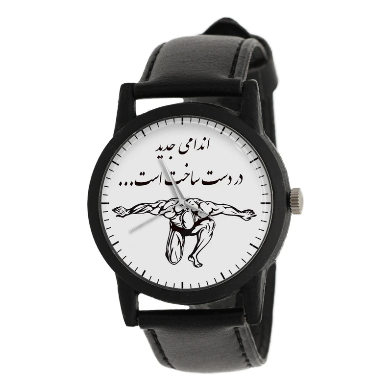 ساعت مچی عقربه ای مردانه طرح بدنسازی مدل LF1233