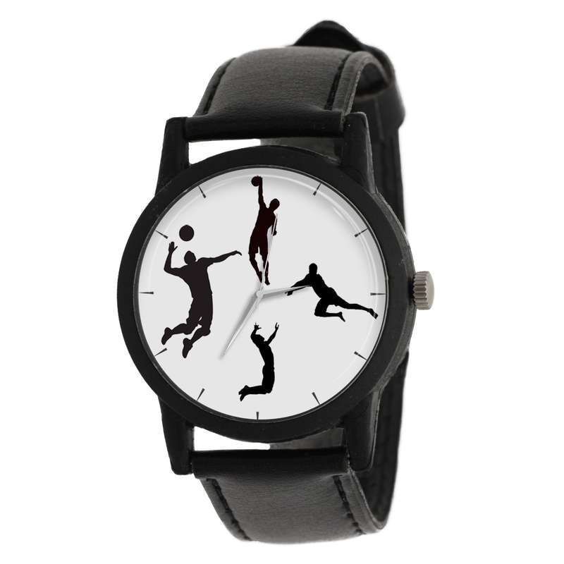 ساعت مچی عقربه ای مردانه طرح والیبال مدل LF1232 ساعت مچی عقربه ای مردانه طرح والیبال مدل LF1232