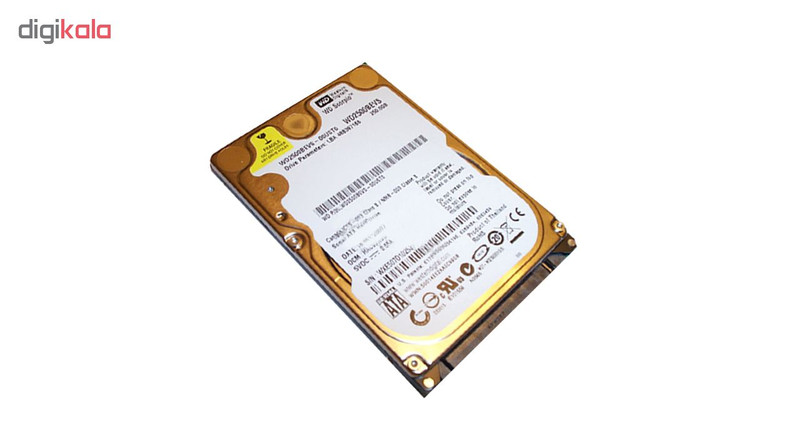 هارددیسک اینترنال وسترن دیجیتال مدل WD2500BEVS ظرفیت 250 گیگابایت