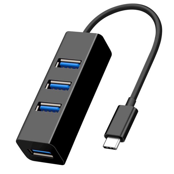 هاب 4 پورت USB-C کمبو مدل T-C4 هاب 4 پورت USB-C کمبو مدل T-C4