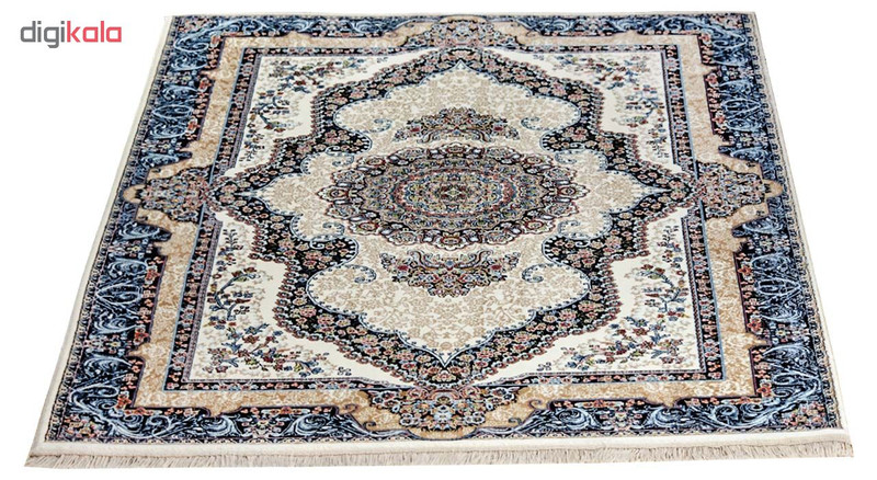 فرش ماشینی سهند کد VF12.5K زمینه کرم