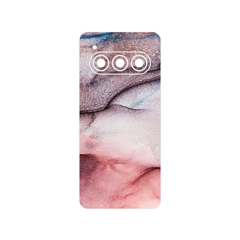 برچسب پوششی ماهوت مدل Smoky pink marble مناسب برای گوشی موبایل داریا Bond II 5G