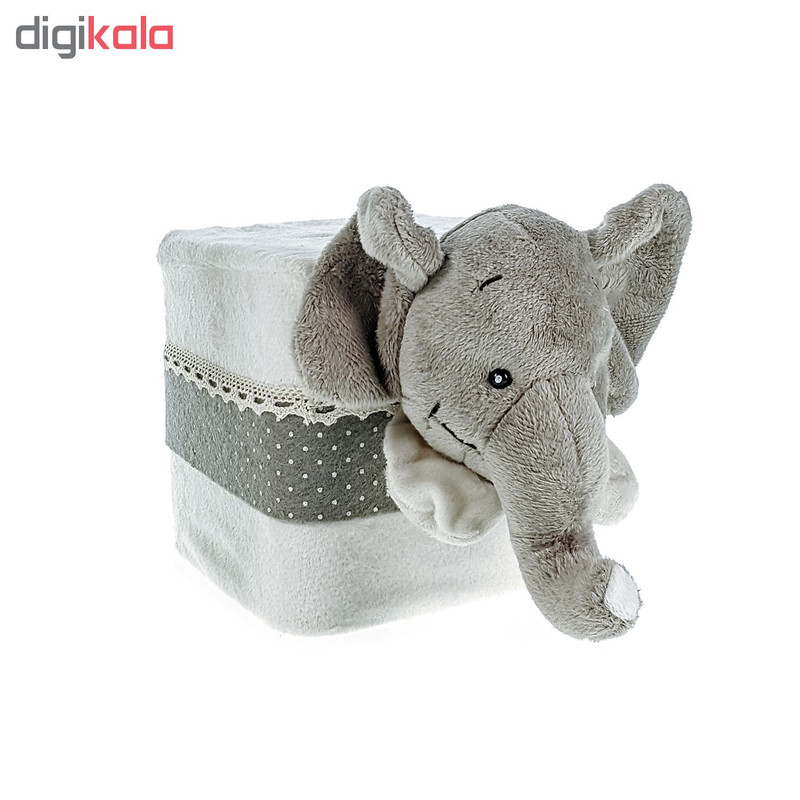ست سطل و جادستمال اتاق کودک طرح فیل کد G-W