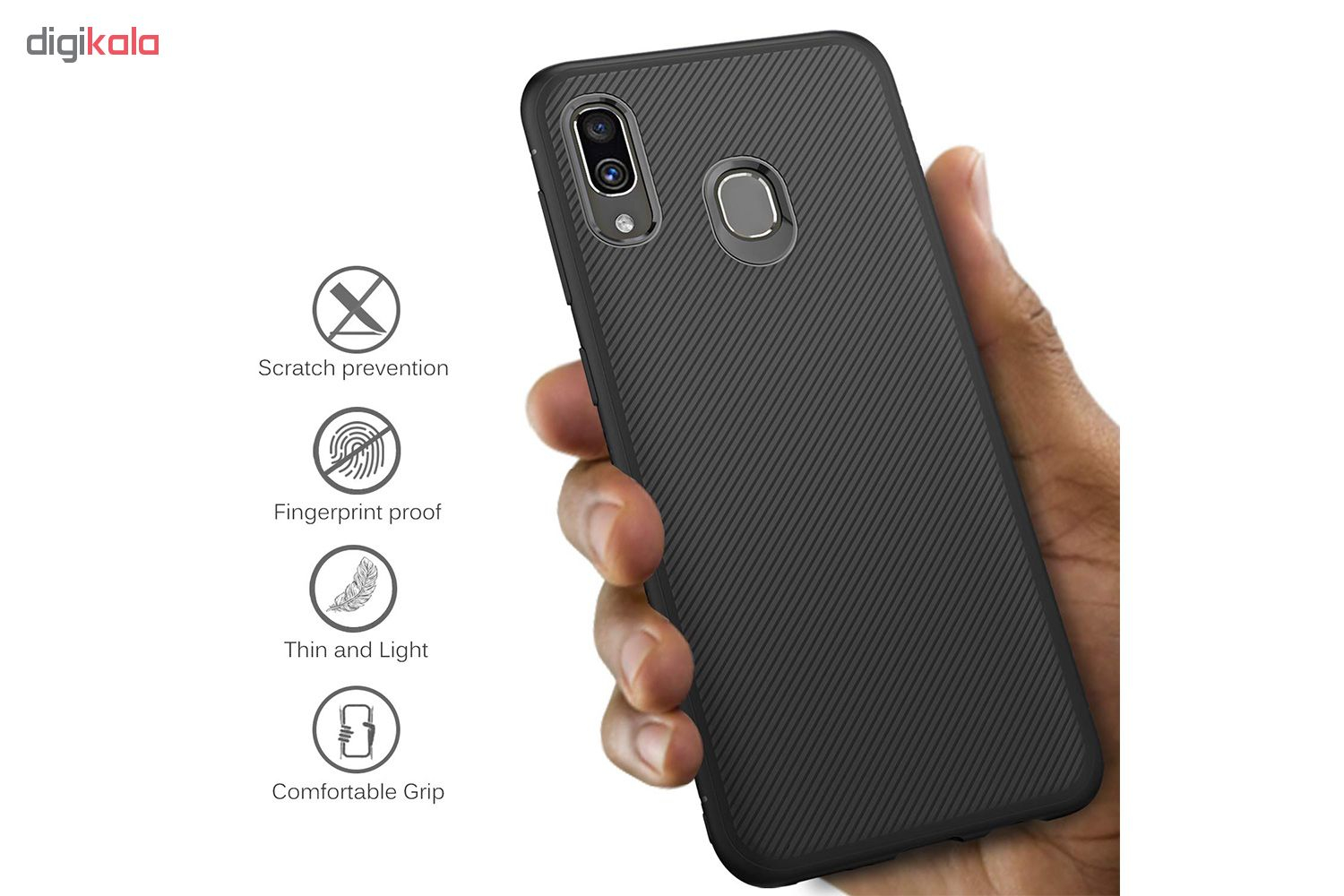 کاور سامورایی مدل Ultimate Experience مناسب برای گوشی موبایل سامسونگ Galaxy A30/Galaxy A20