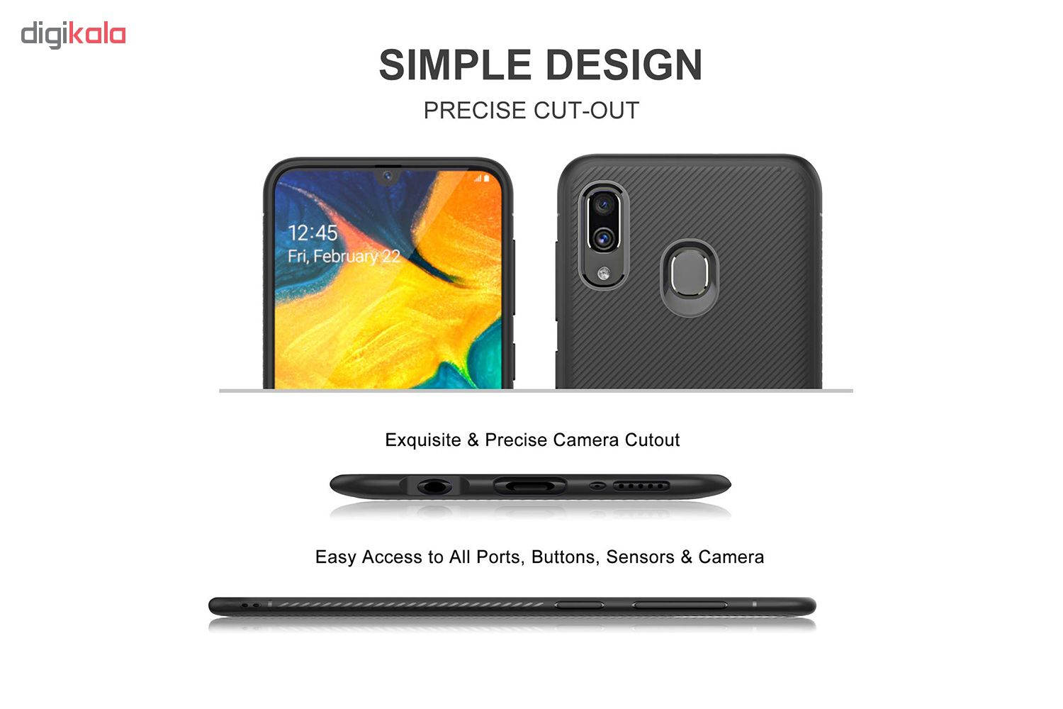 کاور سامورایی مدل Ultimate Experience مناسب برای گوشی موبایل سامسونگ Galaxy A30/Galaxy A20