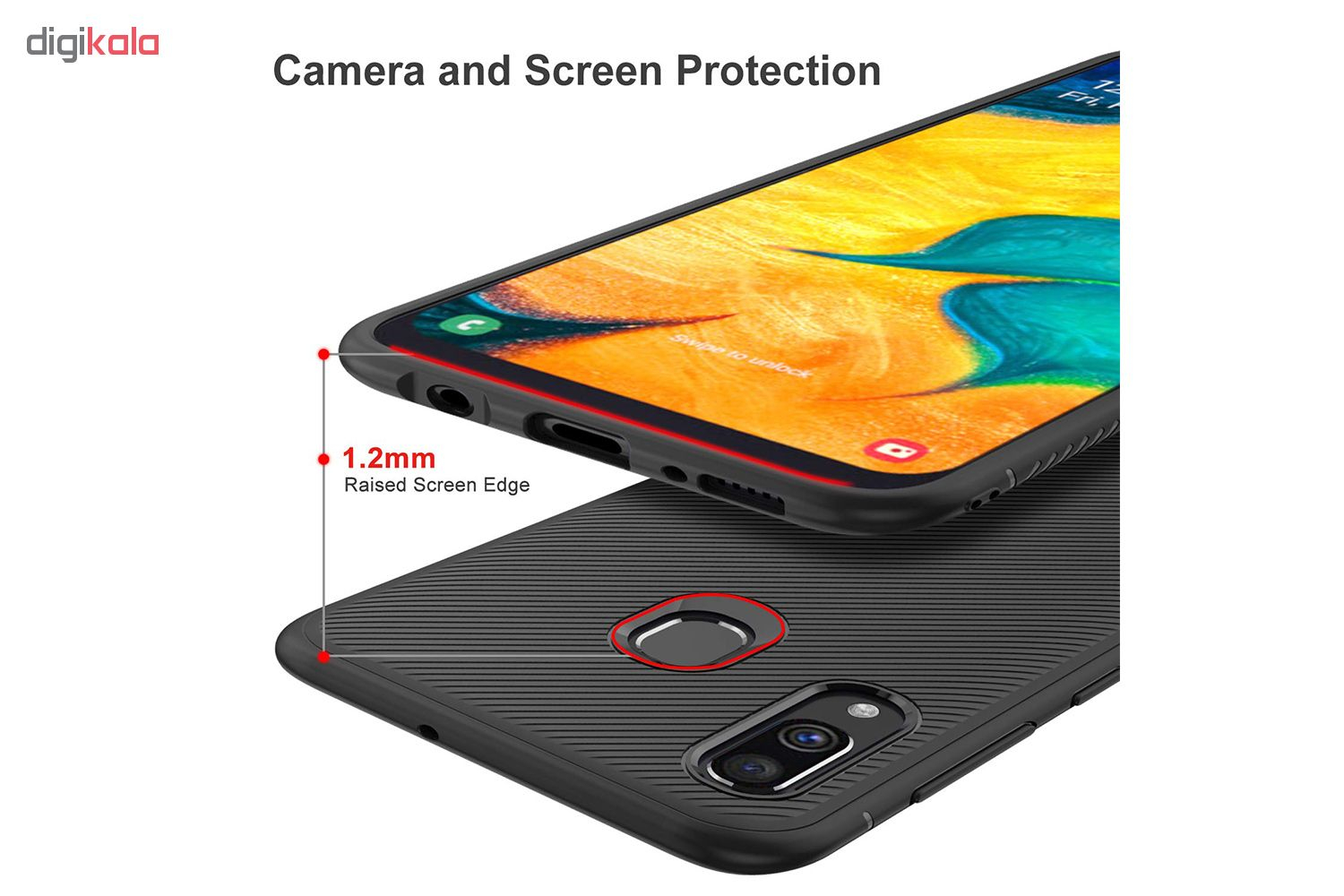 کاور سامورایی مدل Ultimate Experience مناسب برای گوشی موبایل سامسونگ Galaxy A30/Galaxy A20