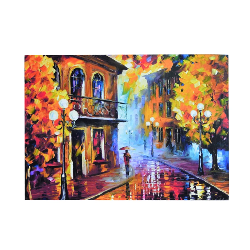 تابلو شاسی طرح خیابان بارانی کد SH001