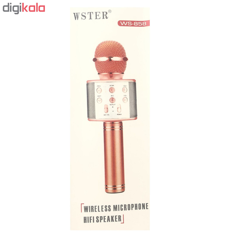 میکروفون اسپیکر مدل WS-858