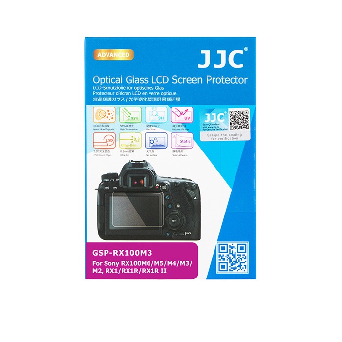 محافظ صفحه نمایش دوربین جی جی سی مدل GSP-RX100M3 مناسب برای دوربین سونی RX100M6/ M3