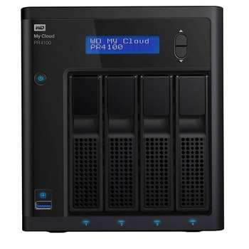 ذخیره ساز تحت شبکه وسترن دیجیتال مدل WD My Cloud PR4100 WDBNFA0080KBK 4-Bay