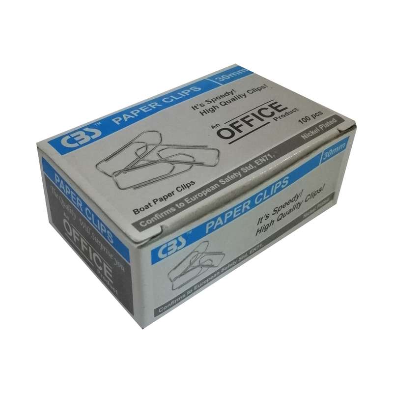 گیره کاغذ سی بی اس کد1132 بسته 100 عددی