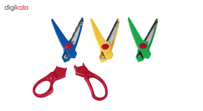 قیچی هاما مدل Deckle-Edge Trimmer مجموعه 3 عددی قیچی هاما مدل Deckle-Edge Trimmer مجموعه 3 عددی