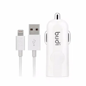 شارژر فندکی بودی مدل M8J062TM به همراه کابل تبدیل لایتنینگ