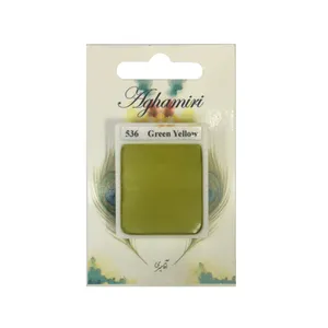 قرص آبرنگ آقامیری مدل green yellow 536