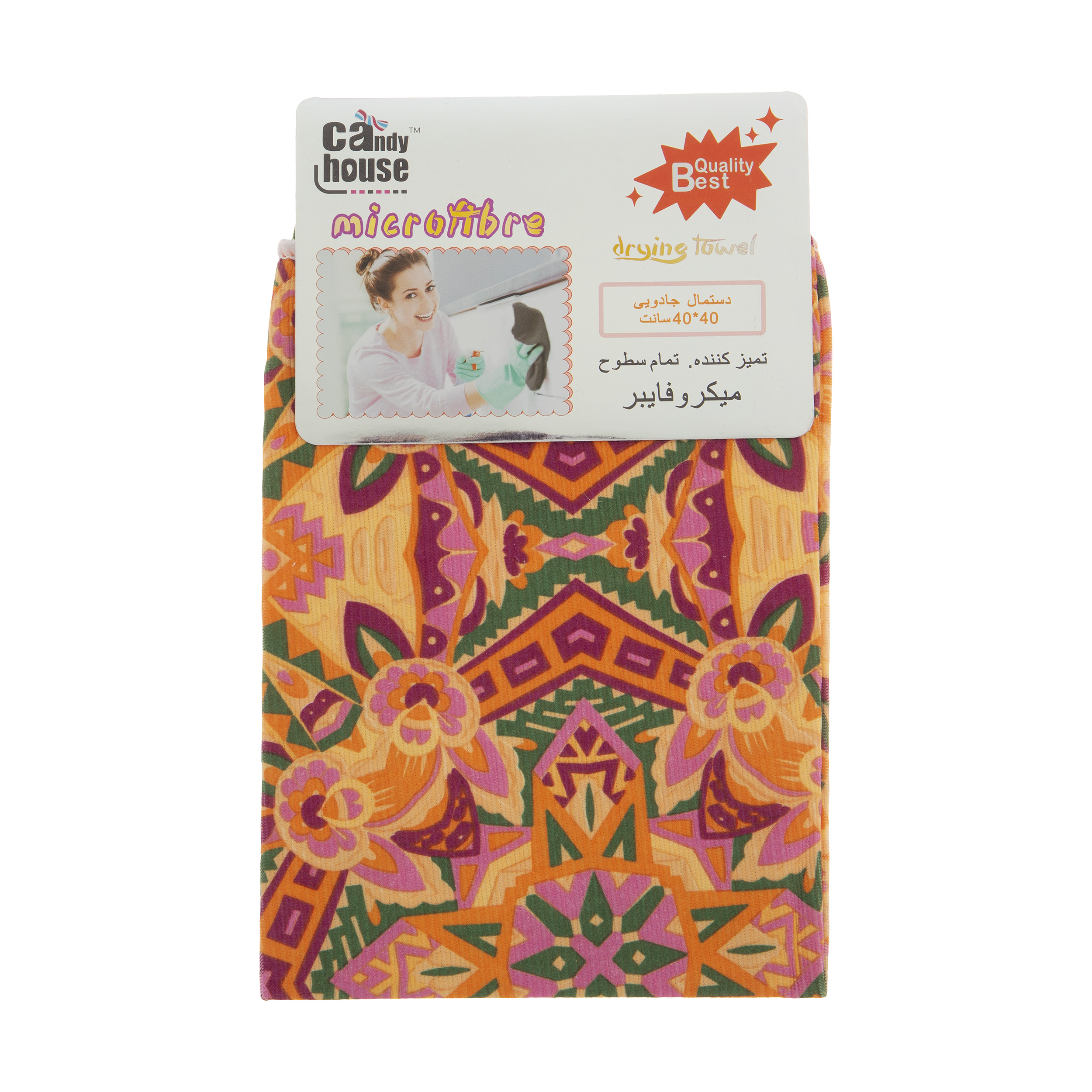 دستمال نظافت کاندی هوس کد 47111-4 بسته 2 عددی