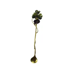 قاشق شربت خوری طرح خوشه انگور کد 98061