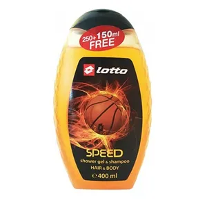 شامپو مو و بدن لوتو مدل speed حجم 400 میلی لیتر