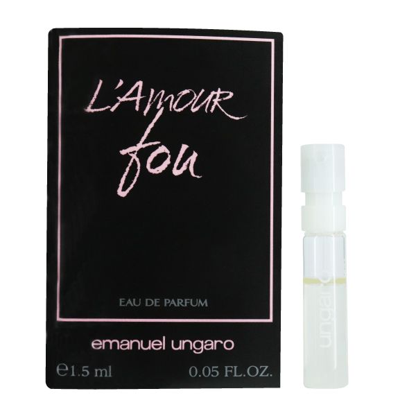 عطر جیبی زنانه امانویل اونگارو مدل L’Amour Fou Eau de Parfum حجم 1.5 میلی لیتر