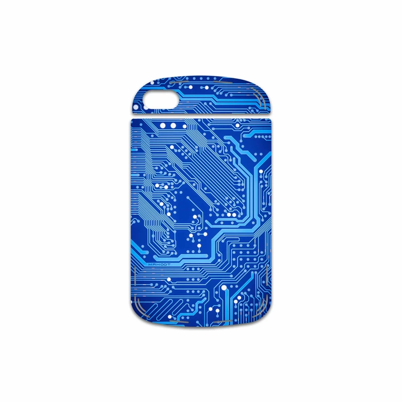 برچسب پوششی ماهوت مدل Blue Printed Circuit Board مناسب برای گوشی موبایل بلک بری Q10