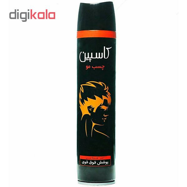 چسب مو کاسپین مدل Mega H حجم 250 میلی لیتر مجموعه 6 عددی