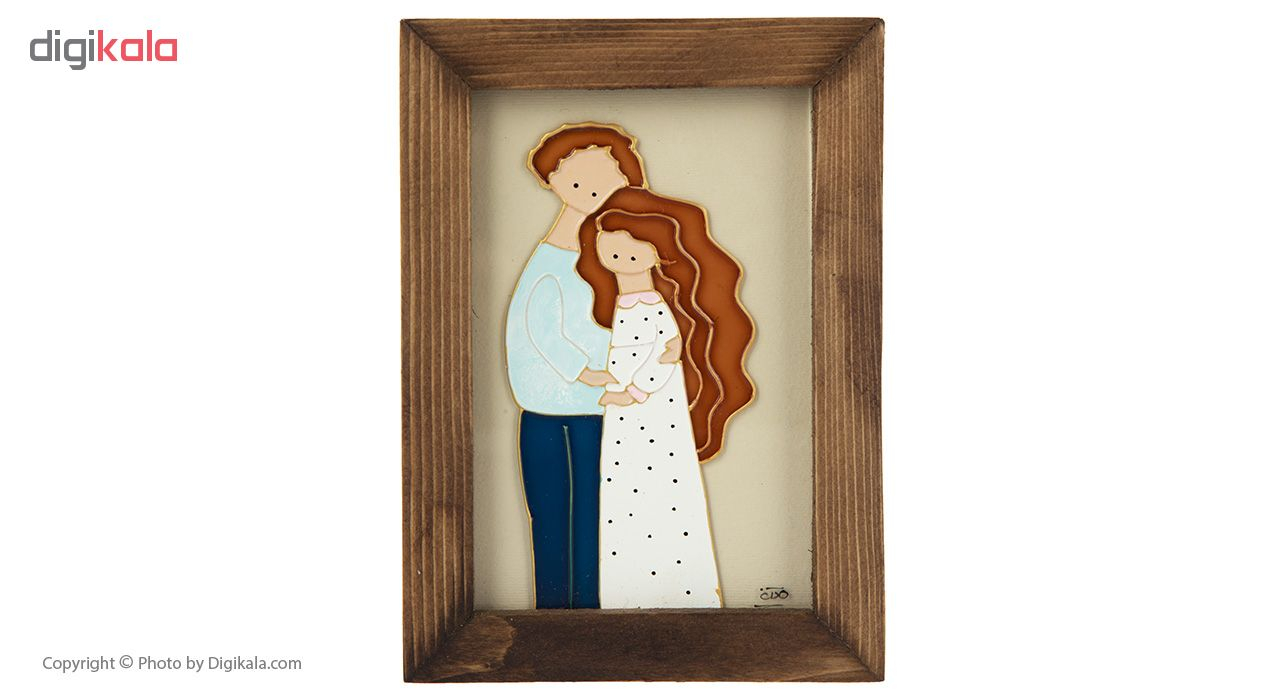 تابلو ویترای طرح زوج کد 35