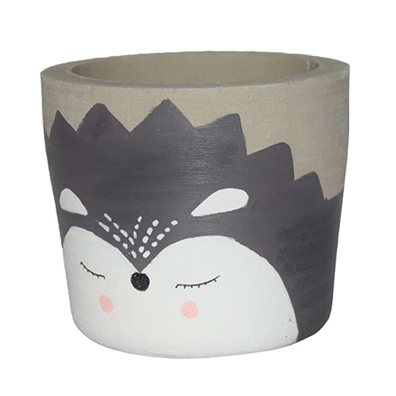 گلدان طرح جوجه تیغی کد 107 گلدان طرح جوجه تیغی کد 107