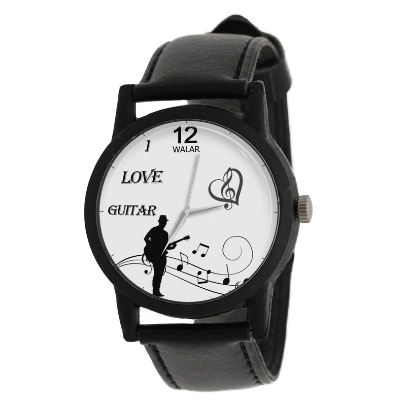 ساعت مچی عقربه ای والار طرح گیتار مدل LF1327