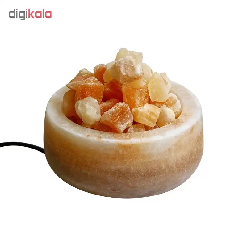 آباژور سنگ نمک طرح آتشفشان RoCmid05