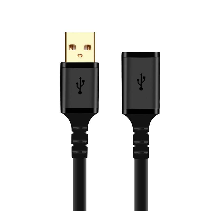 کابل افزایش طول USB2.0 کی نت پلاس مدل KP-C4014 طول 3متر کابل افزایش طول USB2.0 کی نت پلاس مدل KP-C4014 طول 3متر