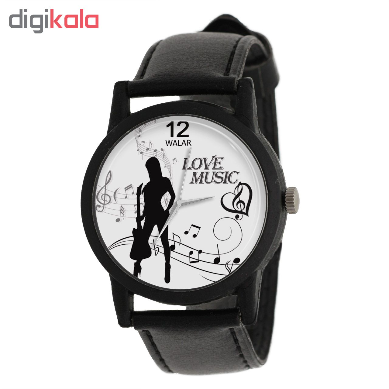 ساعت مچی عقربه ای زنانه والار طرح موسیقی مدل LF1329