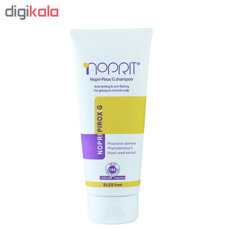 شامپو مو نوپریت مدل نوپری پیروکس جی حجم 200 میلی لیتر