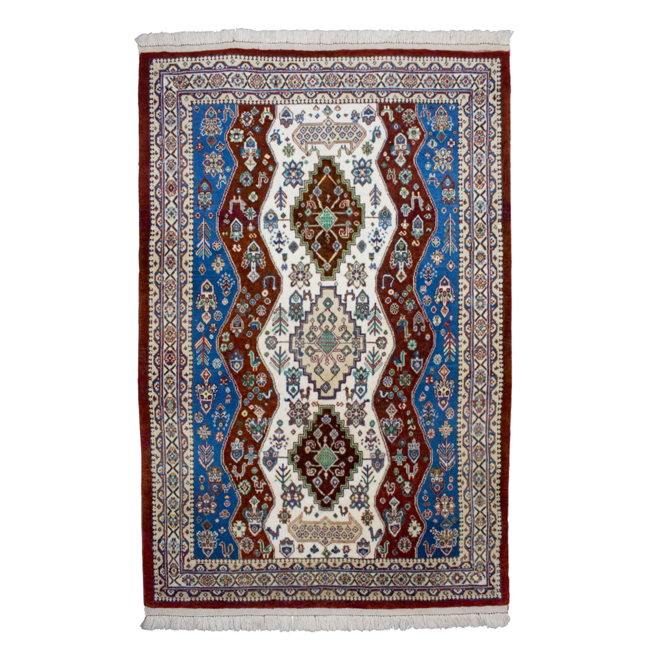 فرش دستباف یک و نیم متری کد A47185