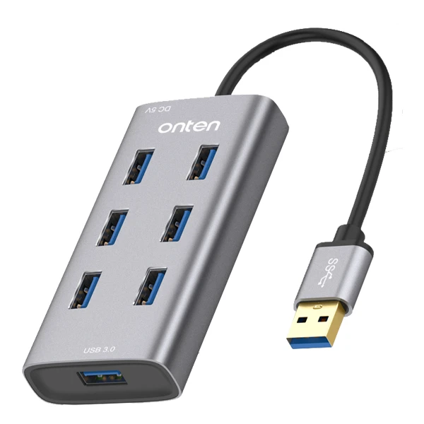 هاب 7 پورت USB 3.0 اونتن مدل OTN-8108