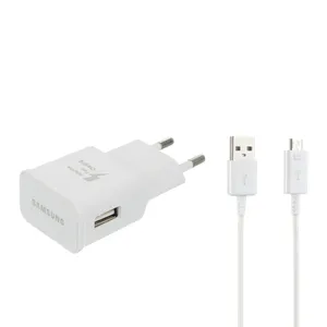 شارژر دیواری  مدل EP-TA20EWE همراه با کابل microUSB