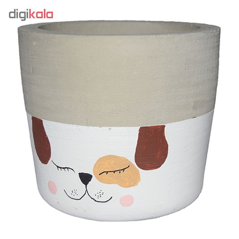 گلدان طرح سگ کد 111