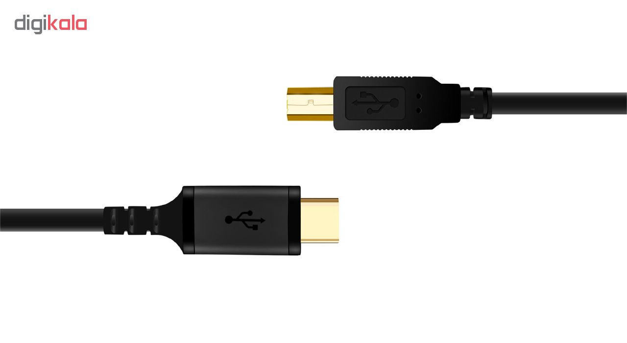 کابل پرینتر کی نت پلاس مدل KP-C2005 طول 1.5 متر