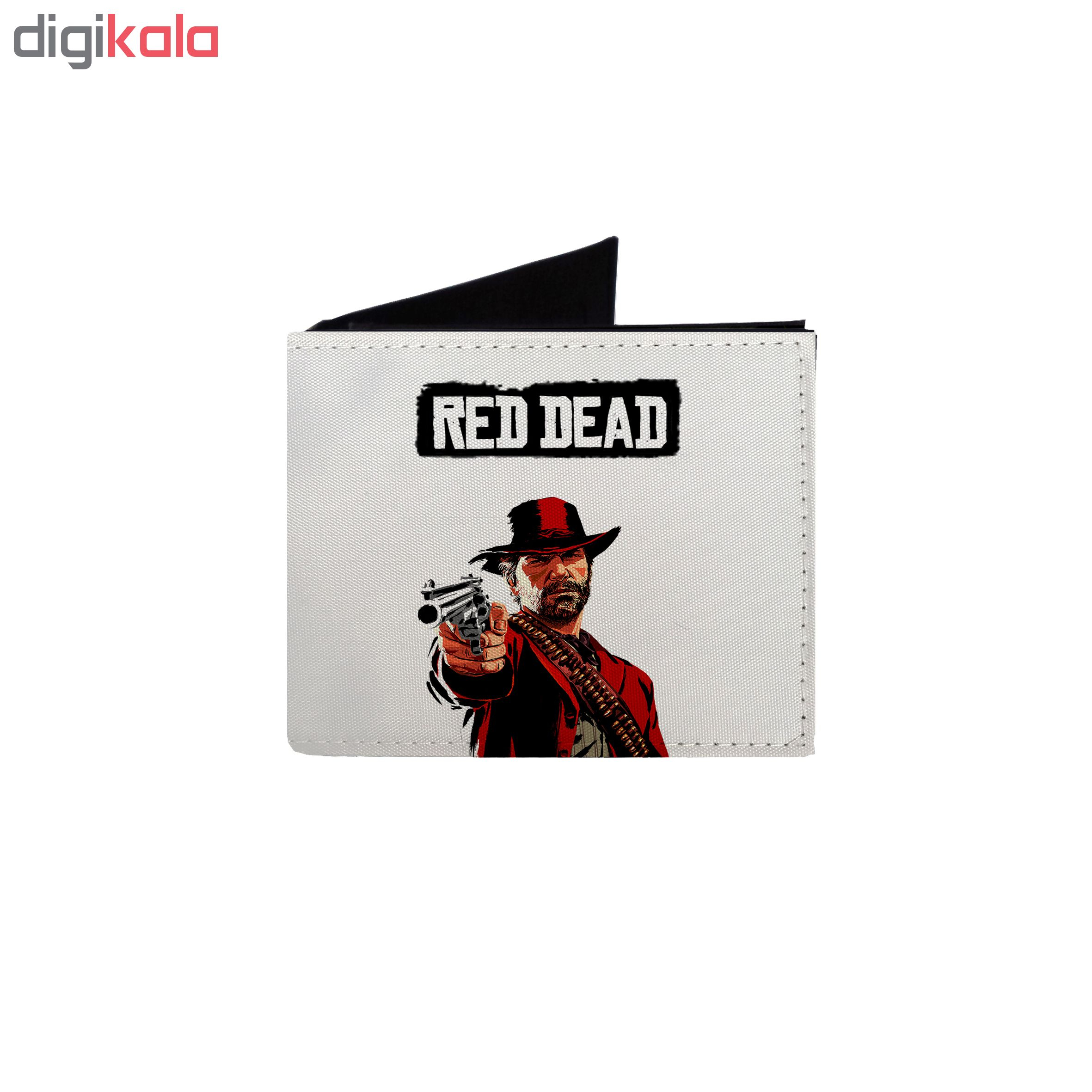 کیف پول طرح red dead مدل kp54
