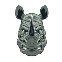 استیکر طرح کرگدن کد STP689