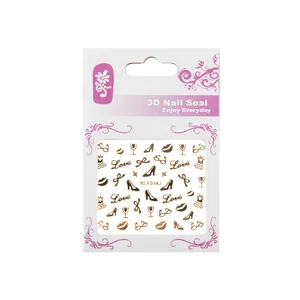 استیکر طراحی ناخن مدل BLE054J